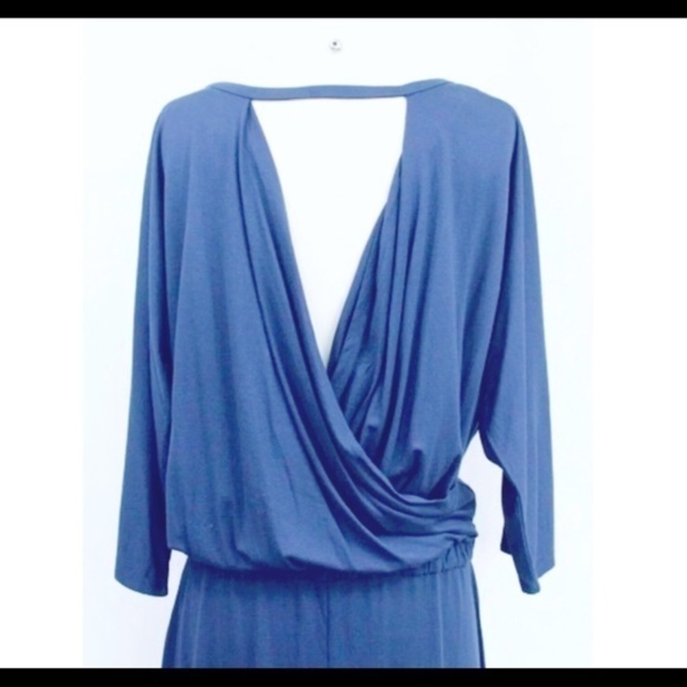 Soft Surroundings‎ Maxi Wrap Open Back Dress M - Picture 3 of 3